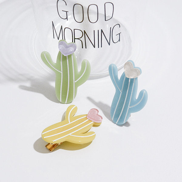 Cactus Hair Clip