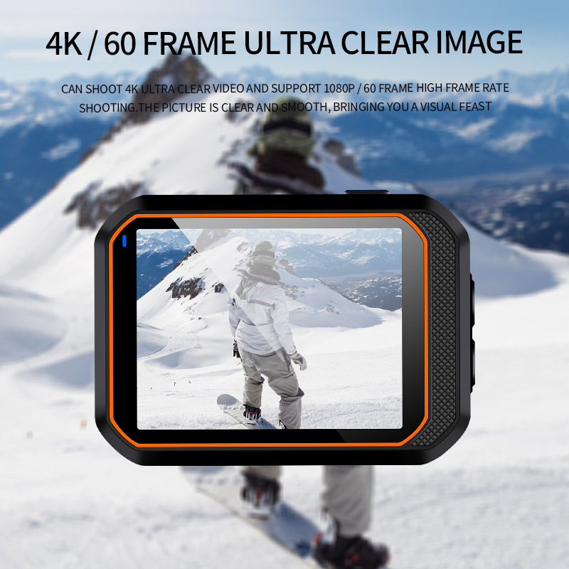 Action Camera 4K60FPS Waterproof Sport Drive recorder Helmet Camera