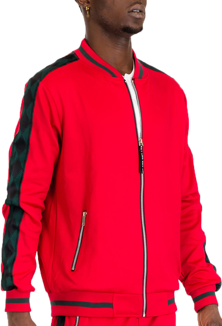 Diamond Tape Track Jacket TJ0794