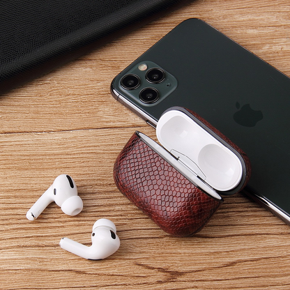 Snake Skin Case For Apple AirPods Pro Charging Box Case