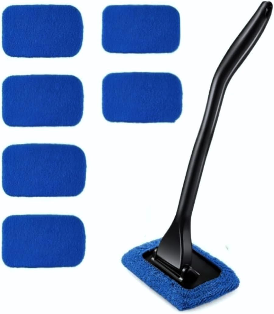 6PCS Windshield Cleaning Tool & Car Window Cleaner