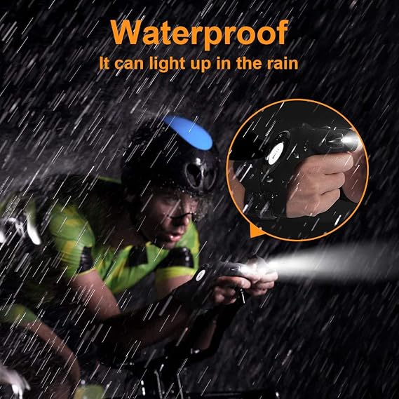 LED Flashlight Gloves, Hands-Free Finger Lights for Work & Outdoor
