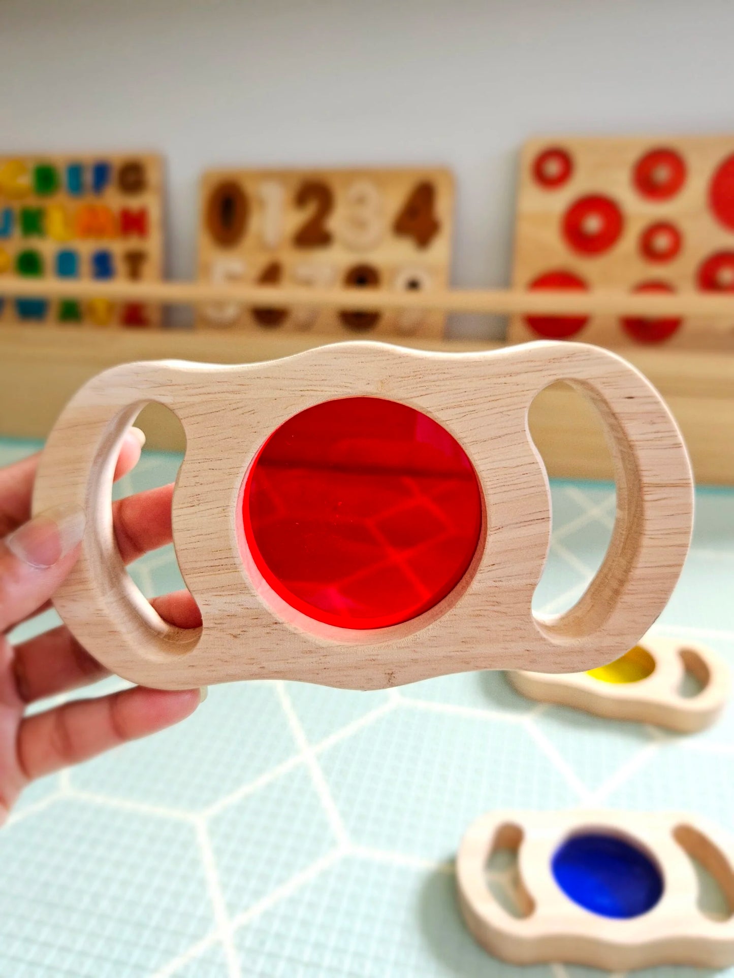 QToys Australia (USA) See through coloured blocks