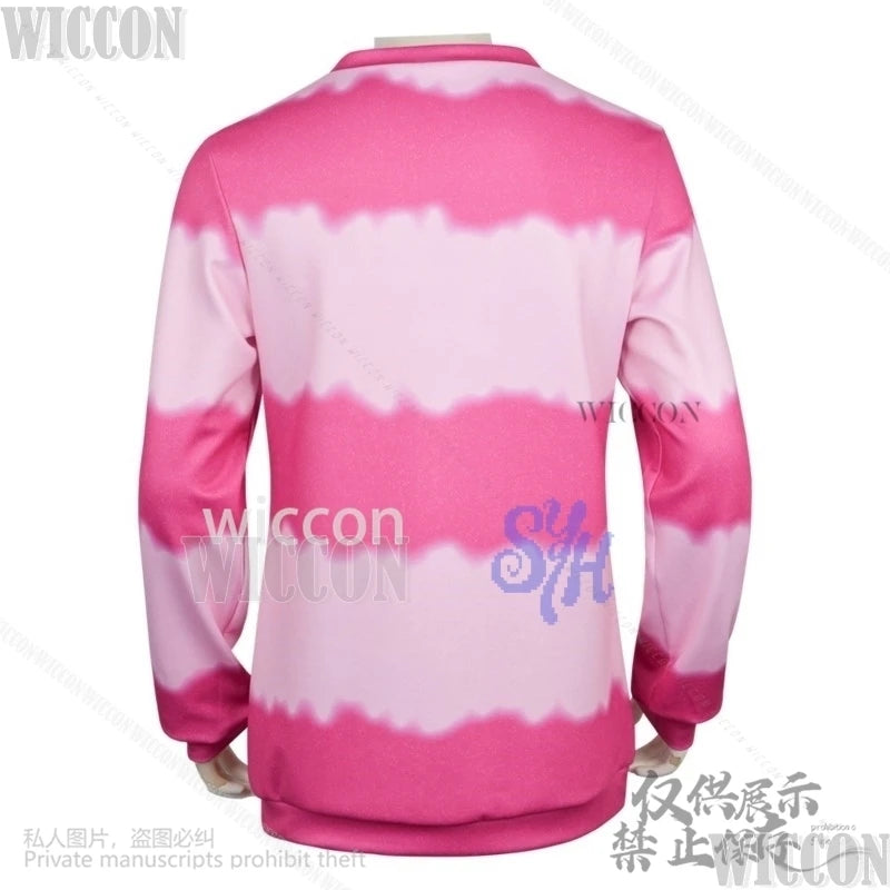 Saja Boys Baby Anime Clothes Kpop Demon Cosplay Loose Round Neck Sweatshirt Sleeve Kawaii Y2k Uniform Wig Halloween Carnival Cos