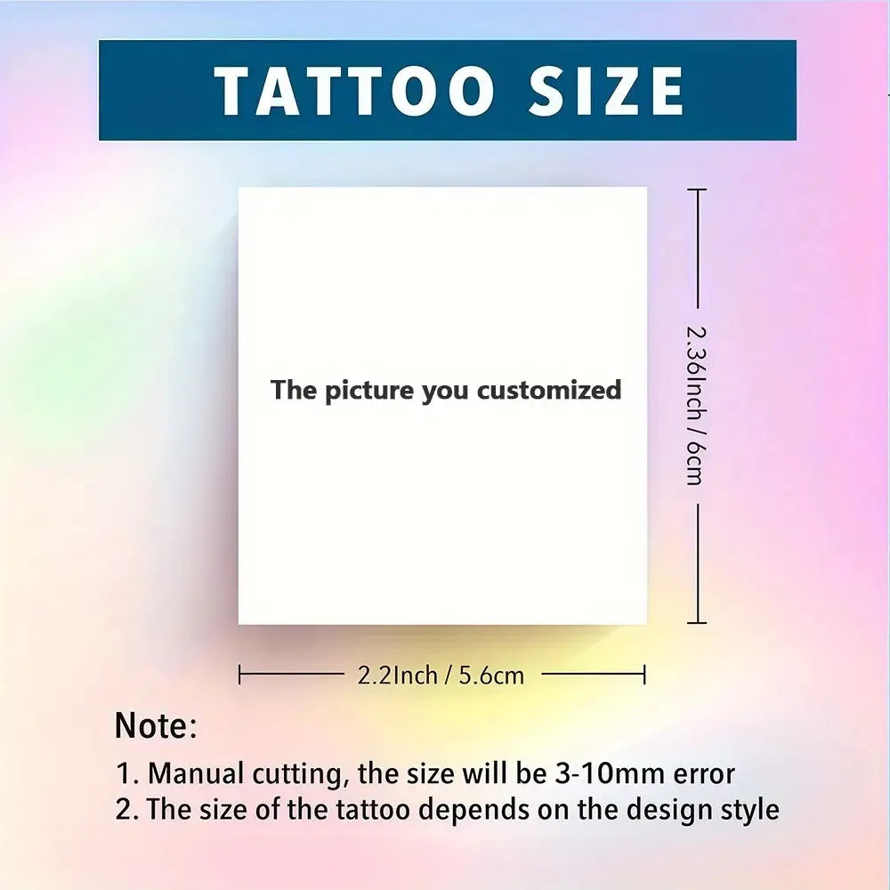 40PCS Customizable wedding temporary tattoo sticker personalized couple lover Proposal Bride groom decoration dressing up marrym