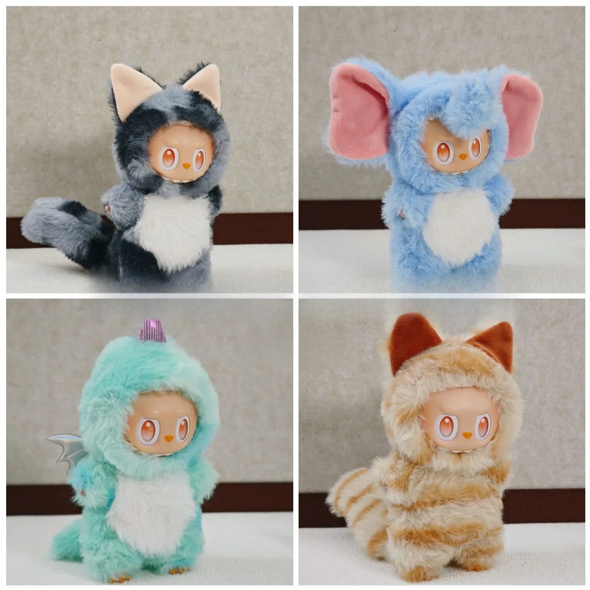 Popular Products Suitable For Labubu 17cm Plush Blind Box Baby Clothes DIY Doll Clothing Doll Dress Up Set