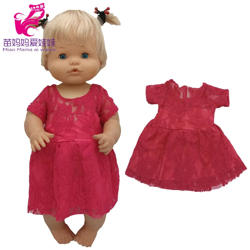 16 Inch Nenuco Doll Clothes T-shirt Short  for 40cm Ropa Y Su Hermanita 38cm Baby Doll Fashion Denim Shorts