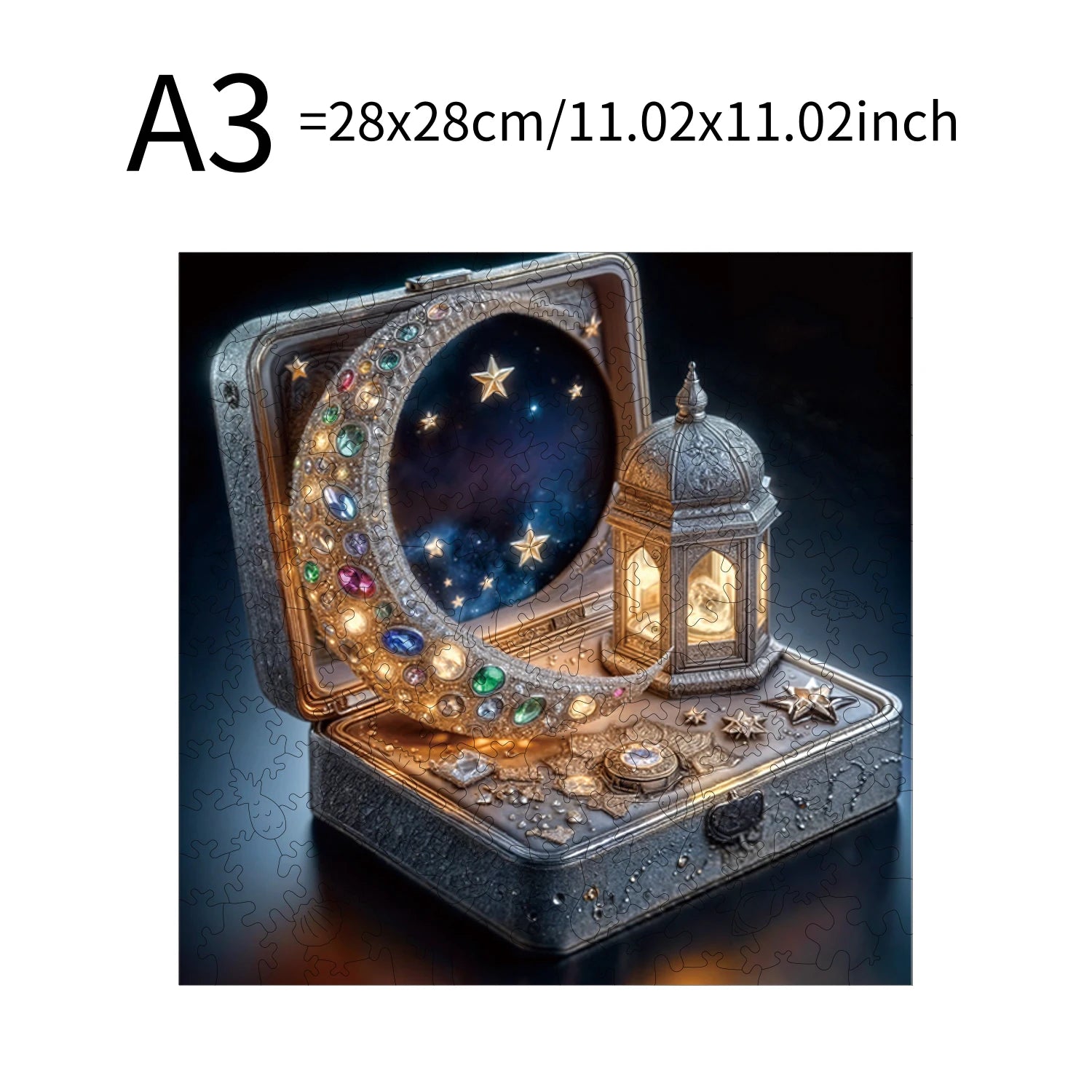 Moon Moonlight Lamp Goddess Puzzles High Quality Jigsaw Puzzle Wooden Puzzle Best Christmas Gift