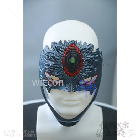 JJ Enjōji Jin Cosplay Dandadan SE2 Anime Costume Evil Eye 3D Polylactic Acid Base Mask Horror Halloween Christmas Party Gifts