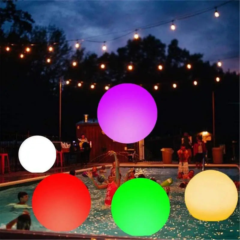 Pool Balloon Big Shiny Ball Large Inflatable Bright Lights Led Ball Light Ball Led Balloon Large Inflatable Blow Up Beach Large