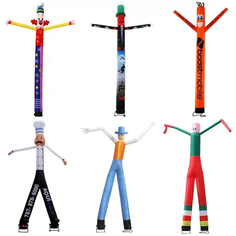 Factory Customized Inflatable Air Dancer Inflatable Air Waving Hand Puppet Cartoon Inflatable Sky Dancer Balloons