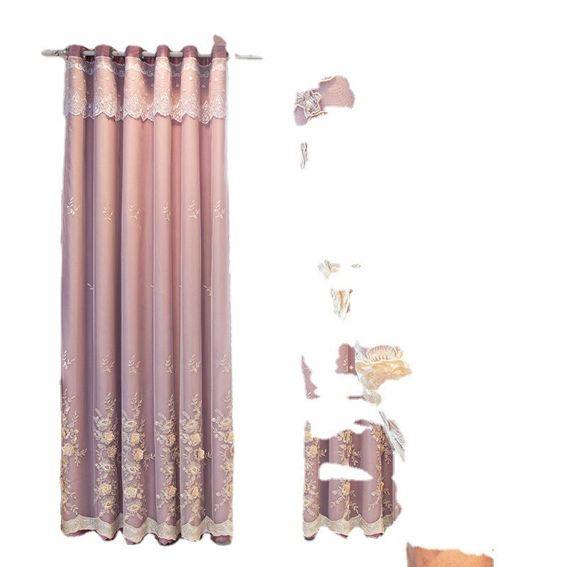 Veloria™ – Double Open Curtain Set – Magnolia Elegance Edition