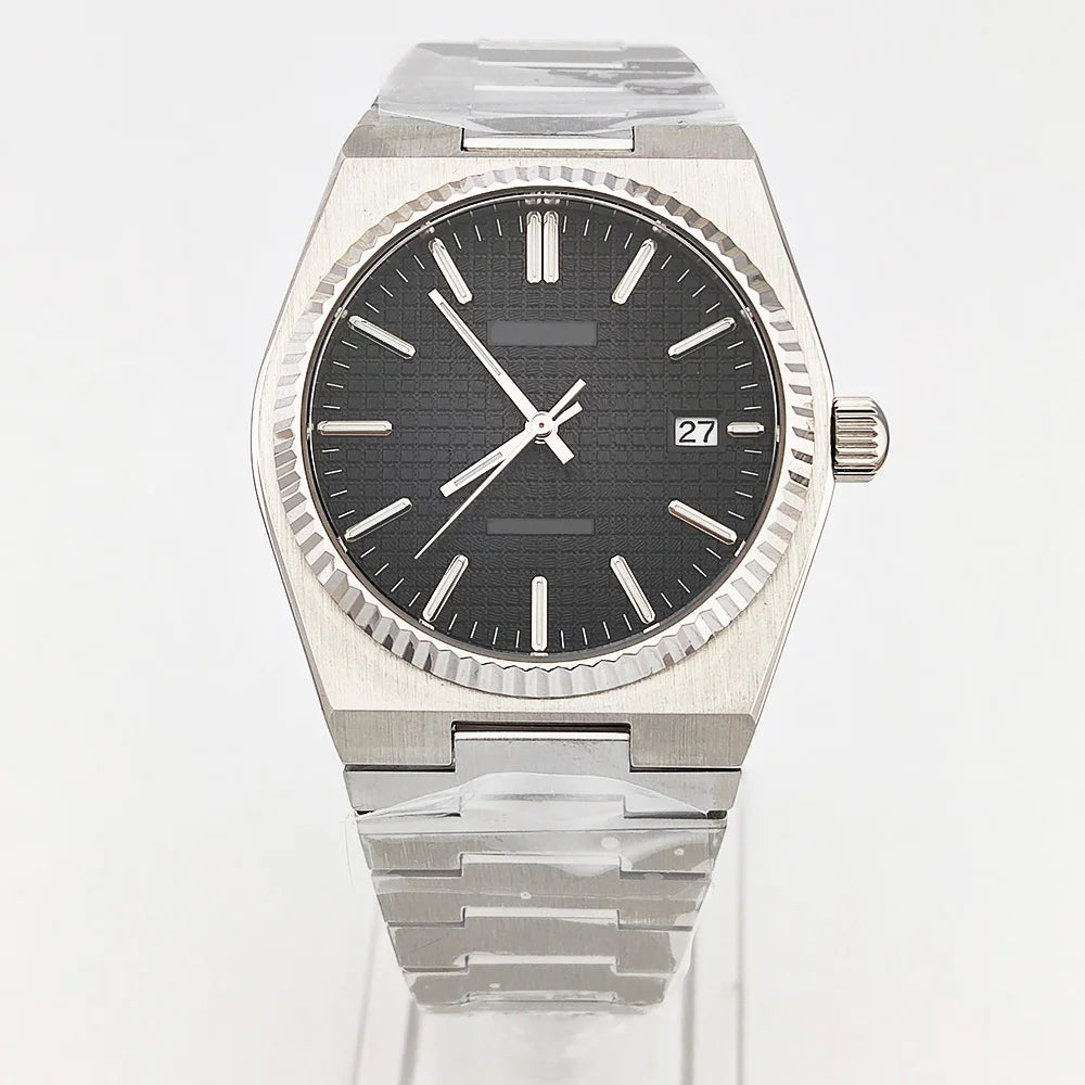 New Luxury Men's watch Stainless steel sapphire glass 10Bar waterproof wrist watch NH35 Movement Automatic mechanical NH35 watch