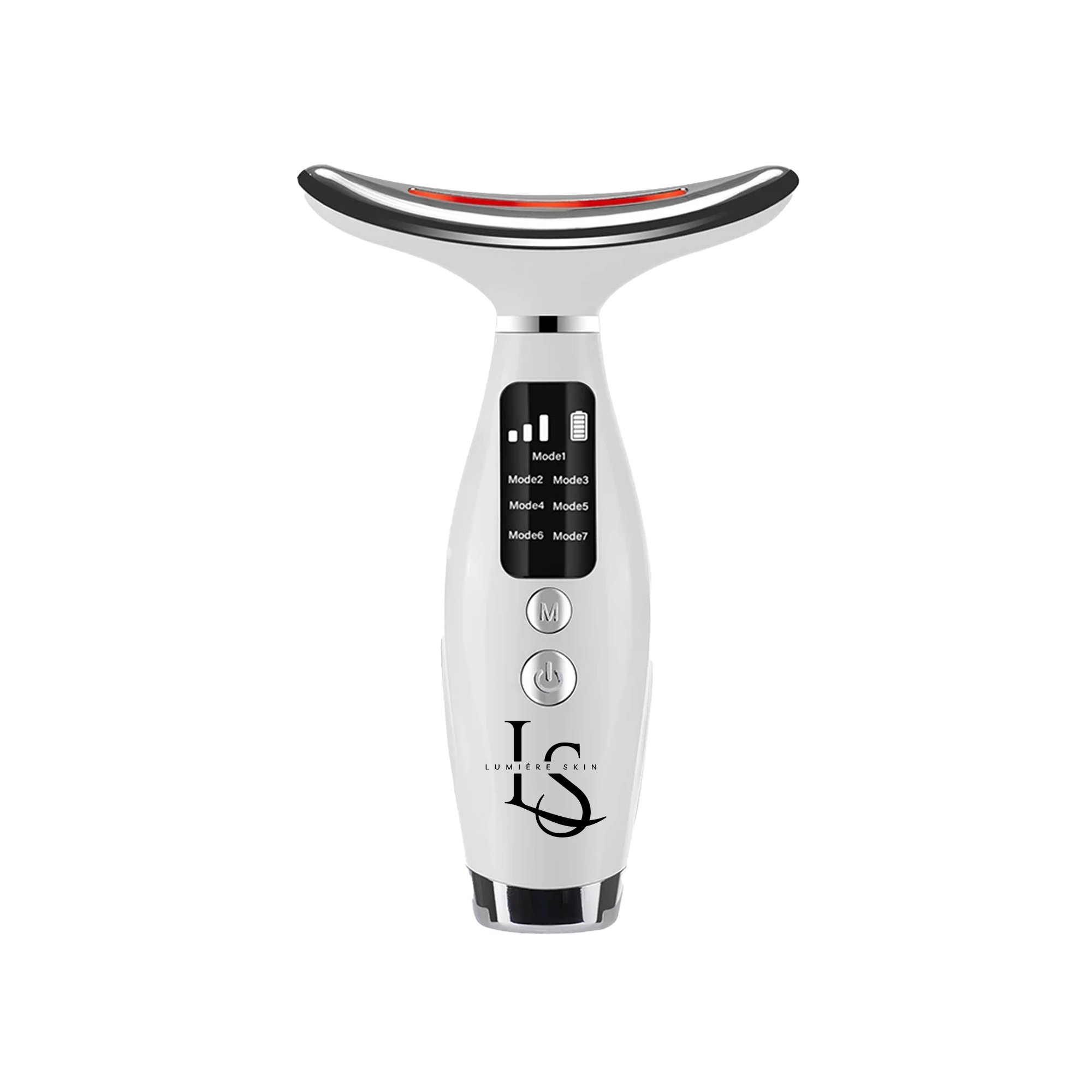 Electric Neck Lifting Beauty Device 7 Modes Facial Massager LED Lights Vibration Face Massage Double Chin Neck Lifting Massagers