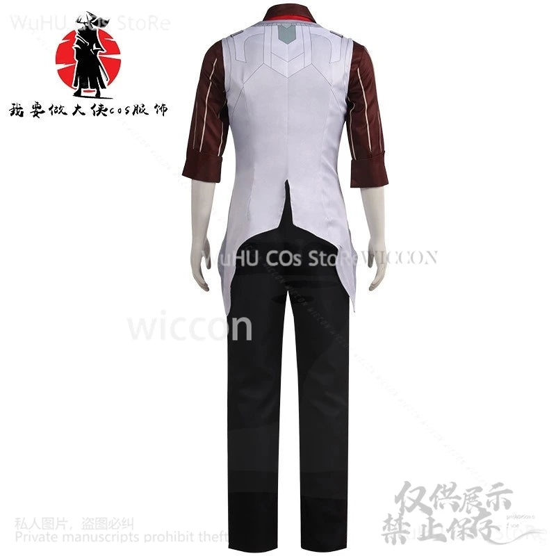 Anime Game LOL Arcane Cosplay Viktor Costume Wig Uniform Outfits Halloween Carnival Christmas Suit For Man Women Customized Cos
