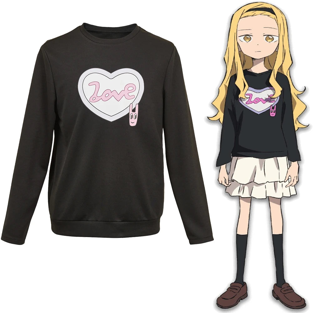 Kirarazaka Marina Hoodie Shirt Coat Anime T-Shirt Cosplay Costume Clothing Halloween Carnival Party Top Suit for Adult Women