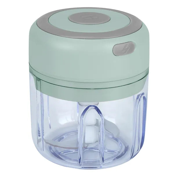 Mini Electric Garlic Chopper Ginger Chopper With 8.45OZ Capacity
