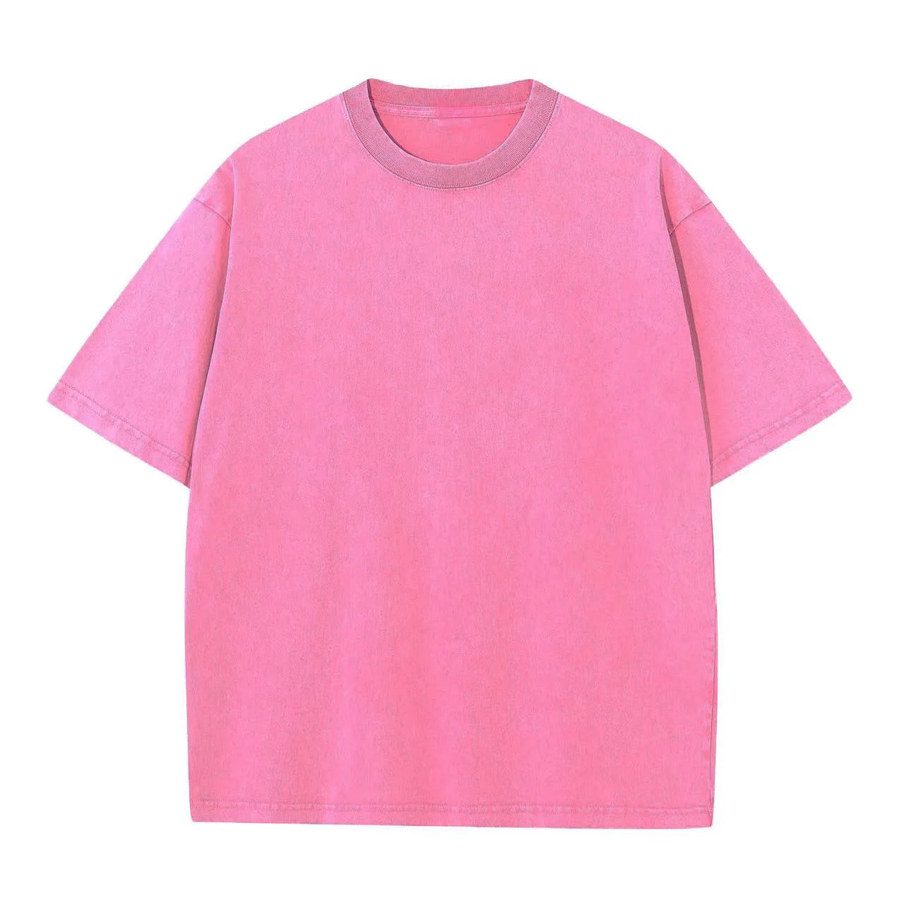 Quality Oversized Acid Washed Y2K T Shirt men Vintage T-shirts Streetwear Mineral Wash Tee Shirts boy Loose Luxury Brand Tops