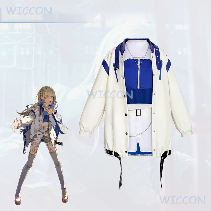 Project Sekai Colorful Stage ULTRA C Kohane An Akito Toya Cosplay Costume Wig Cover Rekka Outfit VBS Uniforms Team Rolpleay Suit