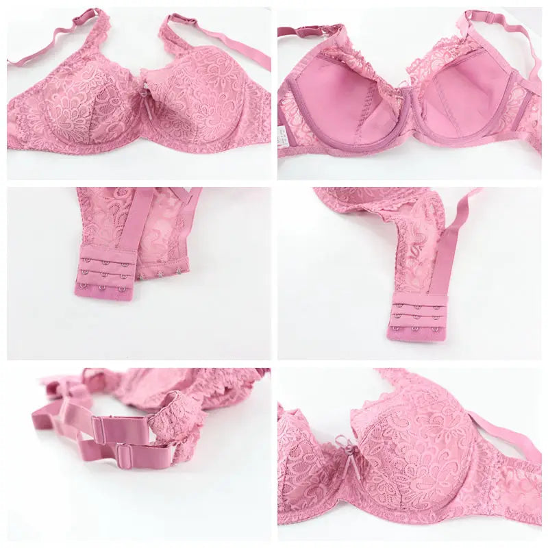 Beauwear Women Plus Size Ultra Thin Bras Embroidery Lingerie Female Unlined Floral Intimates 75F 75E 80E 85E 85DD 90DD 95E 100E