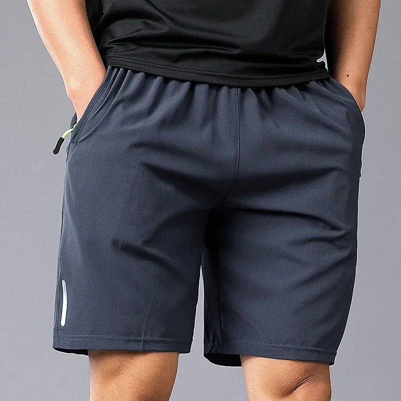 8XL Quick Dry Jogging Fitness Shorts Men Summer Sports Bottoms Thin Breathable Beach Short Pants Male Running Shorts Lightweight