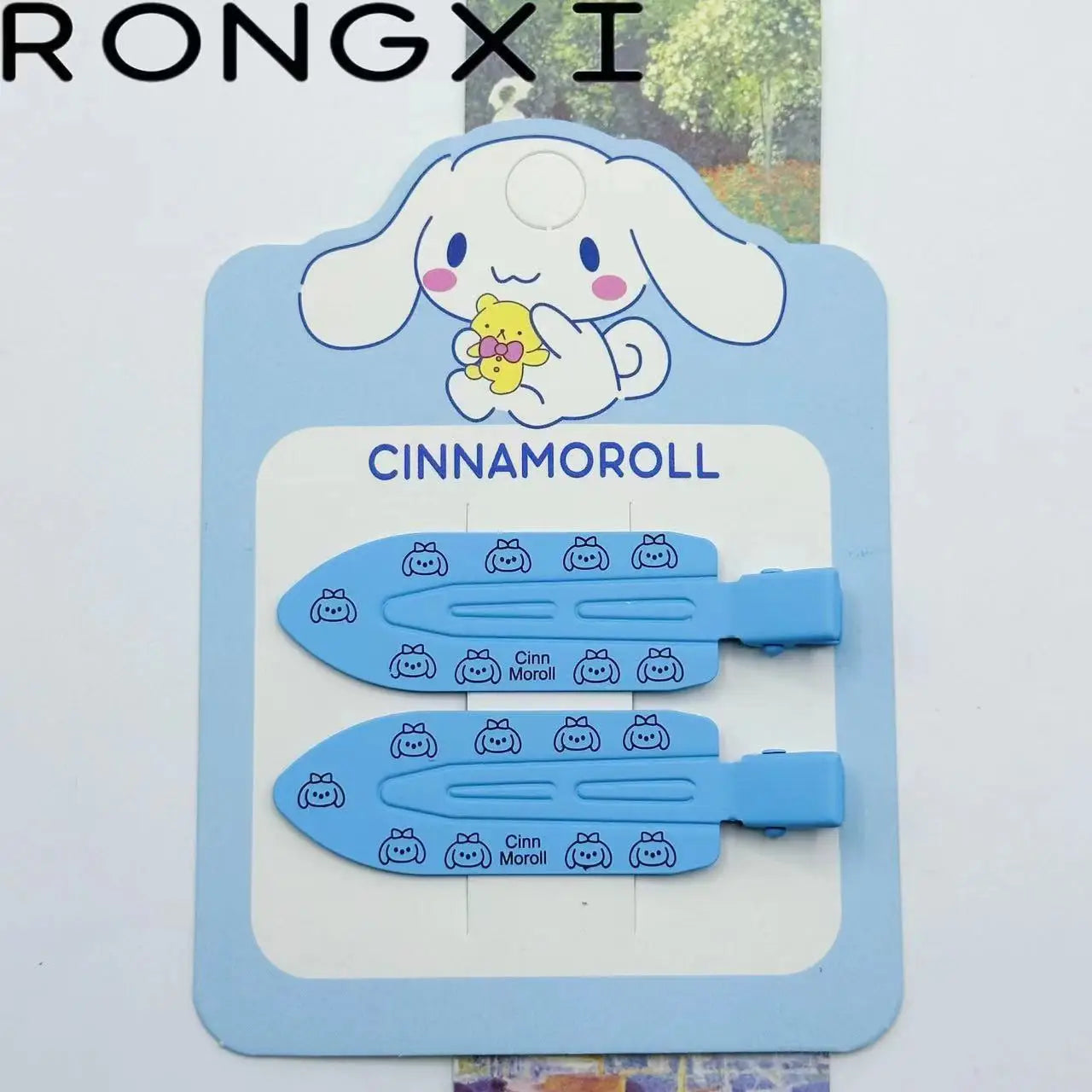 2pcs Hello Kitty Seamless Hairpin Cute Cartoon Sanrio BB Hair Clip Accessories Girl Headwear Bangs Clip Sweet HairClips Gifts