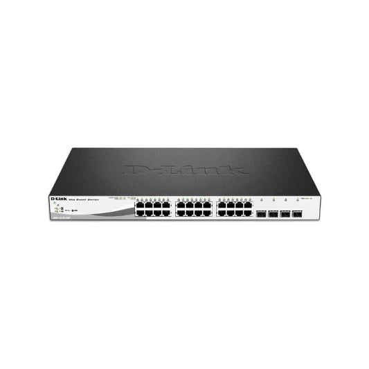 D-LINK NETWORK SWITCH DGS-1210-28P 24 PORTS