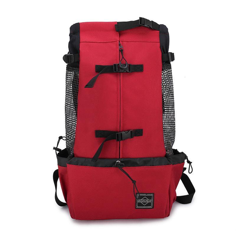 Double Shoulder Portable Pet Dog Carrier Backpack - Travel In Style