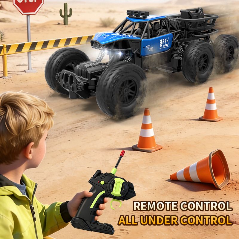 All-terrain Electric Toy Car, Alloy Car, 1:20 Scale Model Car, 2.4GHz