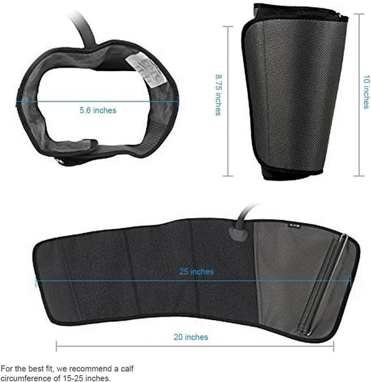 Leg Massager for Circulation and Pain Relief, Air Compression Calf