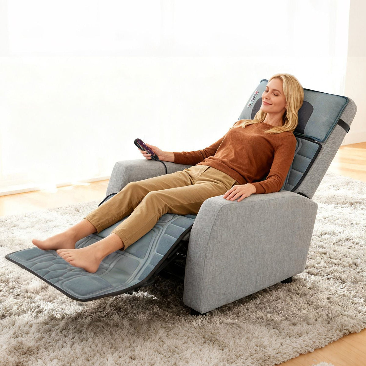 Flannel / PU Material Options - 1 Pc Full Body Massage Mat