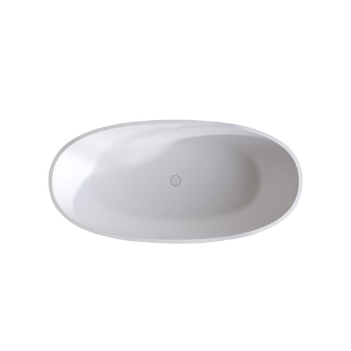 70.8″Solid Surface Matte Tub, Solid Surface Soaking Tub, Stone Resin
