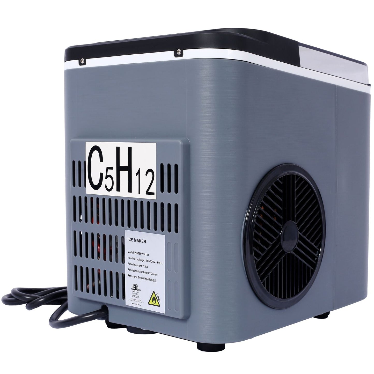 Ice Maker Countertop, Portable Ice Machine, Self-Cleaning Ice Makers