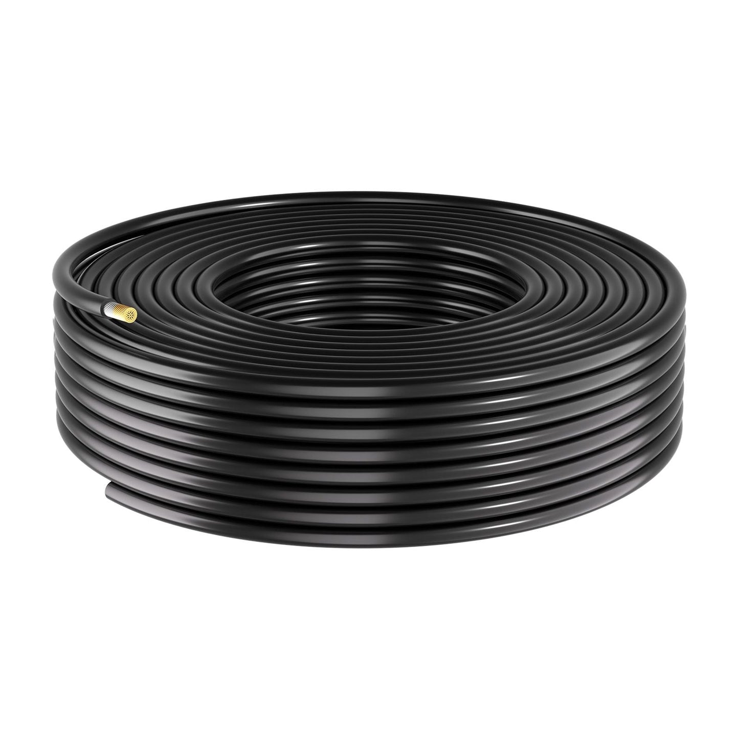 Solar Panel Wire, 50 ft Black + 50 ft Red Kit, 10 AWG (6 mm²) Solar