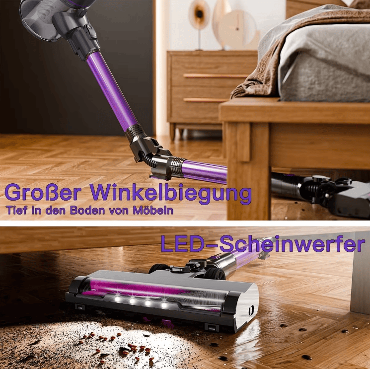 PSV20-6P  25KPa Powerful Wireless Vacuum Cleaner-Ideal for Vehicles,