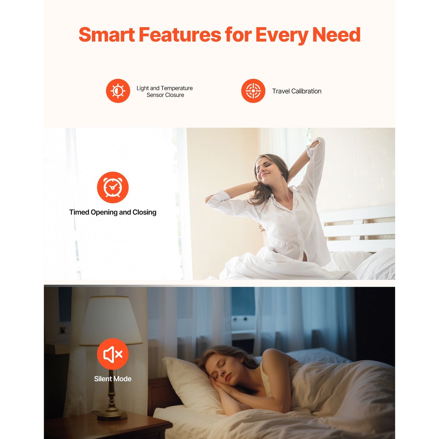 Automatic Curtain Opener, 2 Pack, APP and Remote Control, Hub