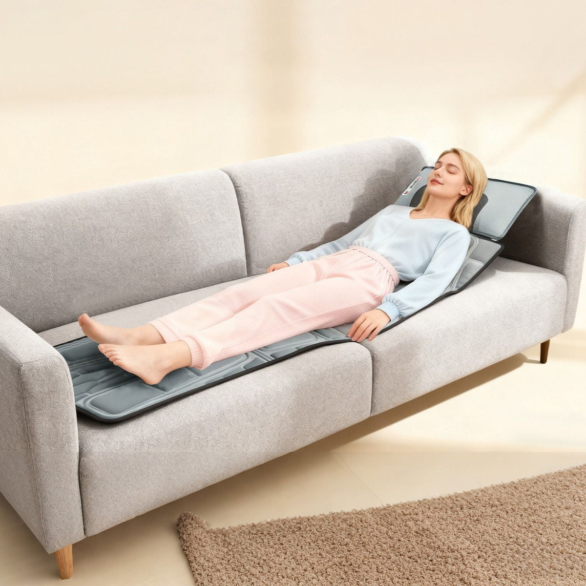 Flannel / PU Material Options - 1 Pc Full Body Massage Mat