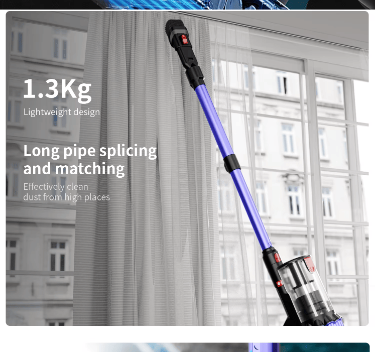 PSV20-6P  25KPa Powerful Wireless Vacuum Cleaner-Ideal for Vehicles,