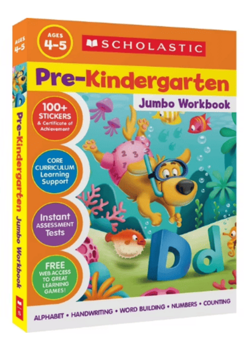 Pre-K Jumbo Workbook