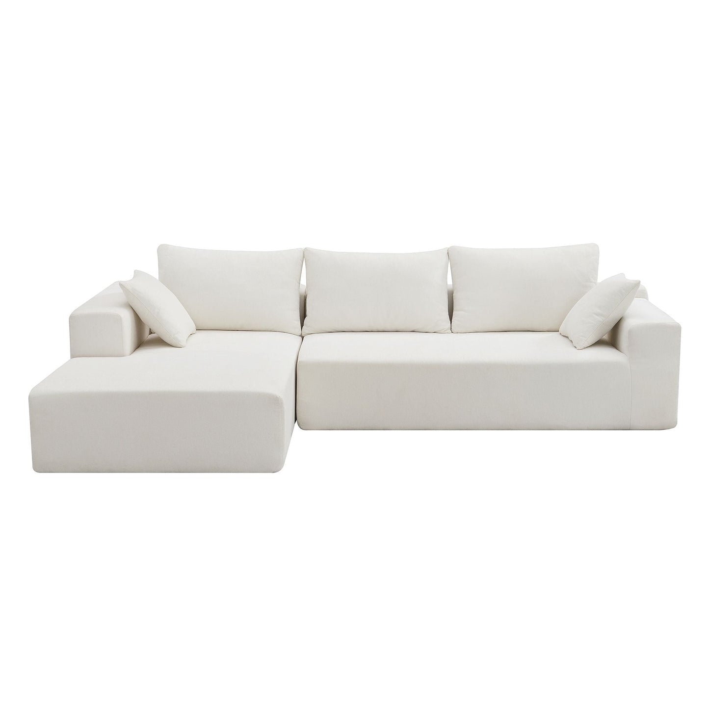 109*68" Modular Sectional Living Room Sofa Set, Modern Minimalist
