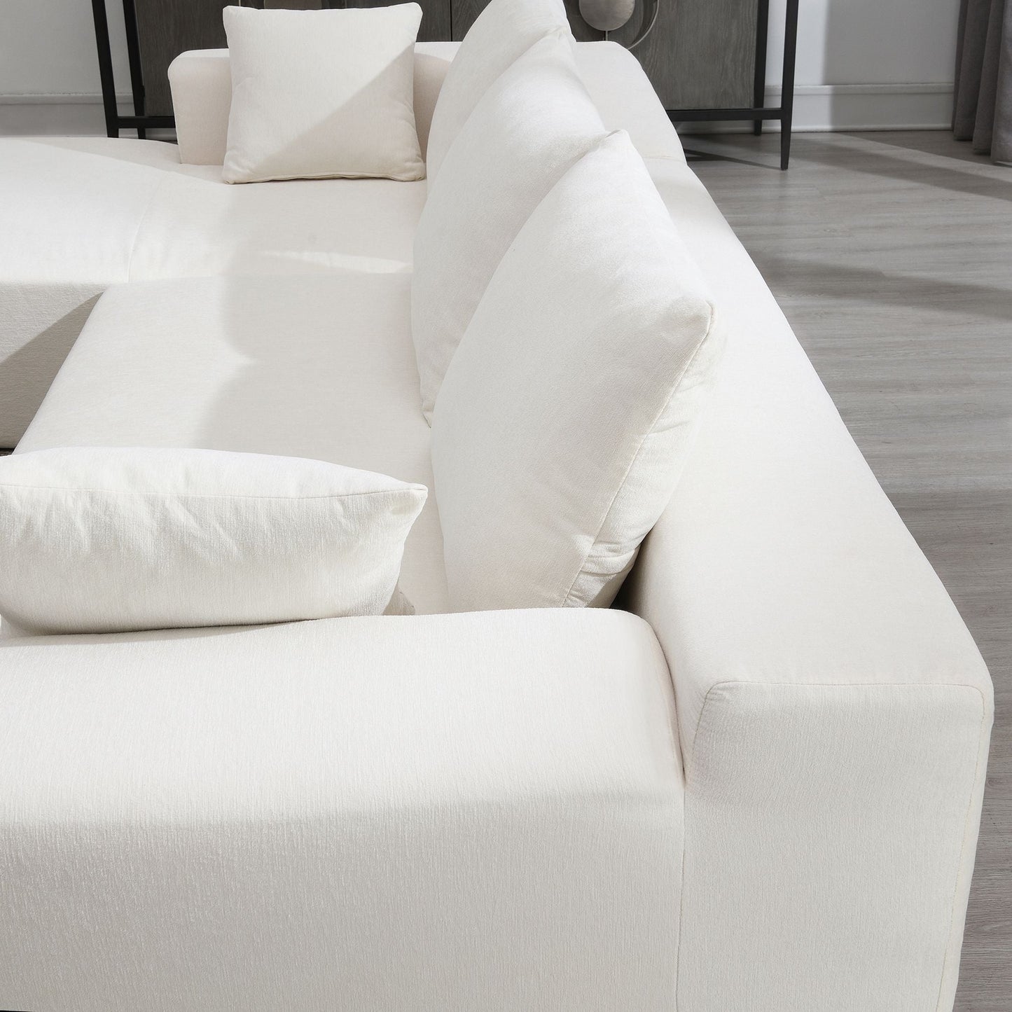 109*68" Modular Sectional Living Room Sofa Set, Modern Minimalist