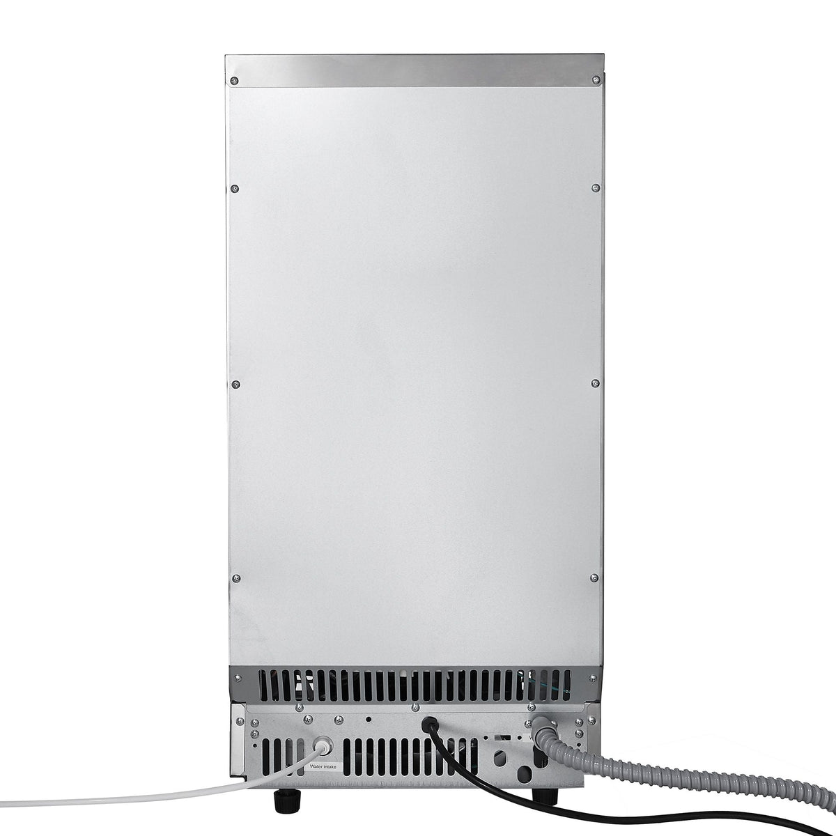 Commercial Ice Maker Machine, 100 lbs/24h with 28Lbs Storage, 45 Cubes