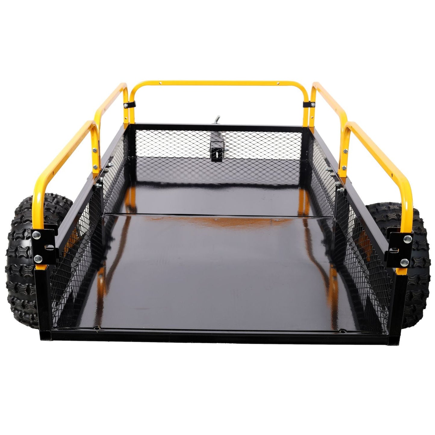 Heavy-Duty Tow-Behind Dump Cart 1000 lbs Load Capacity for ATV UTV
