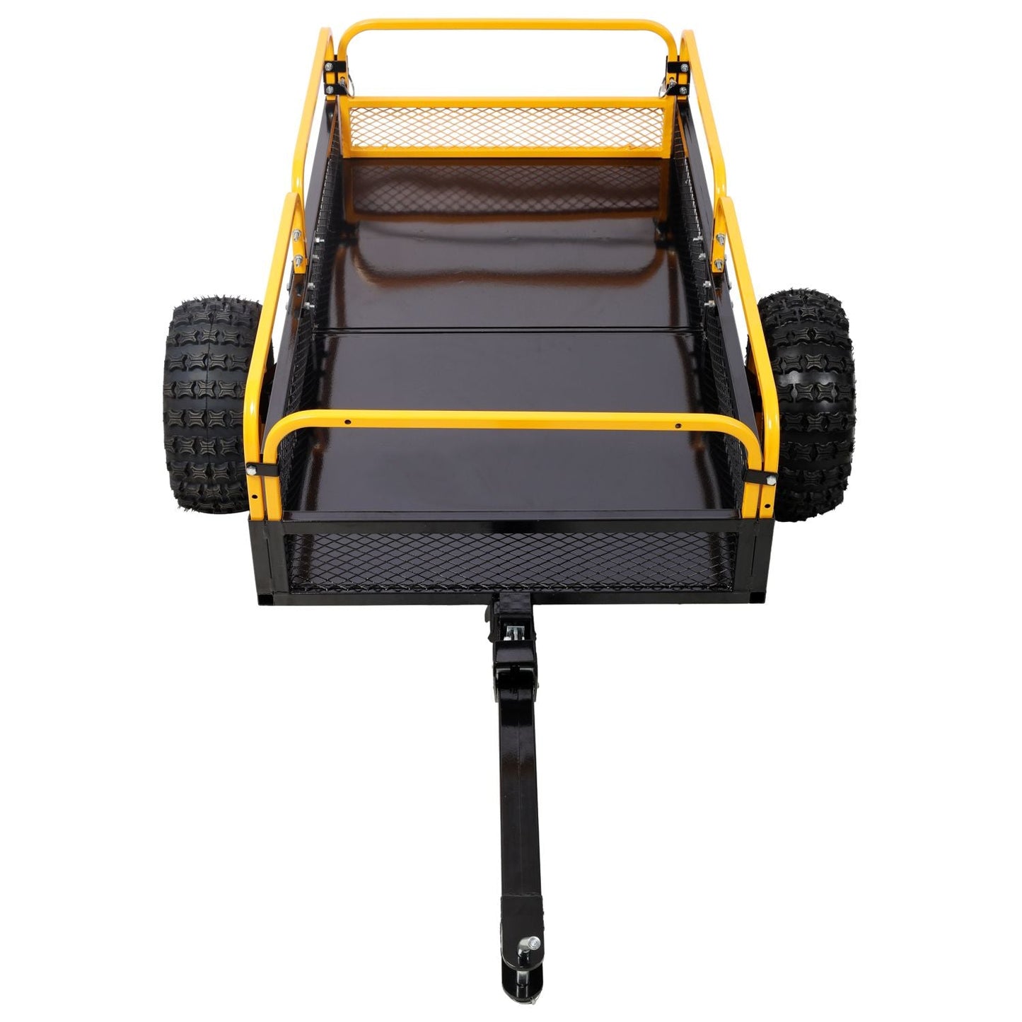 Heavy-Duty Tow-Behind Dump Cart 1000 lbs Load Capacity for ATV UTV
