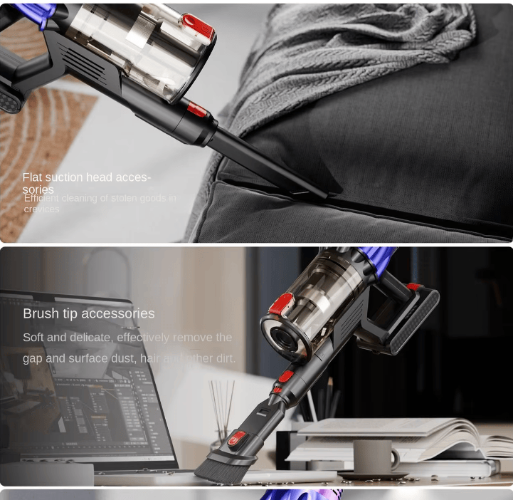 PSV20-6P  25KPa Powerful Wireless Vacuum Cleaner-Ideal for Vehicles,