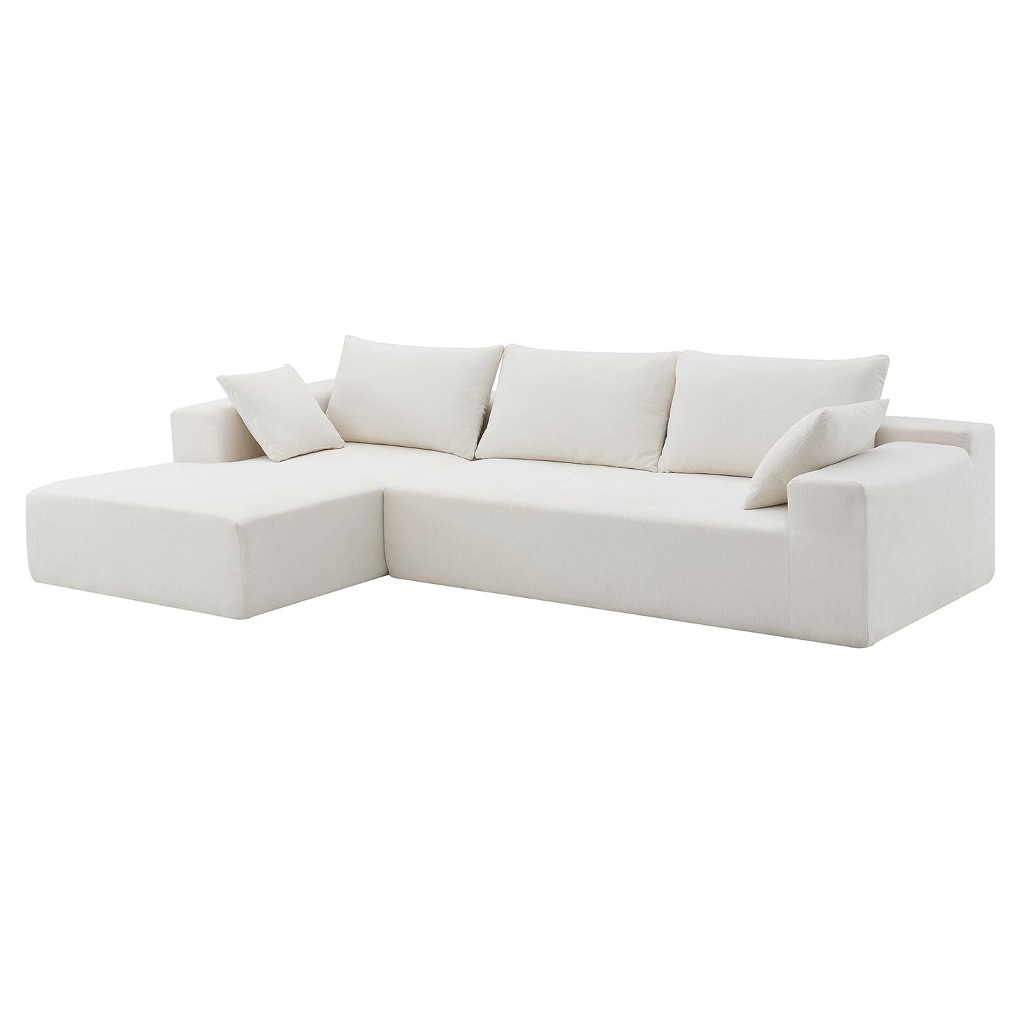 109*68" Modular Sectional Living Room Sofa Set, Modern Minimalist