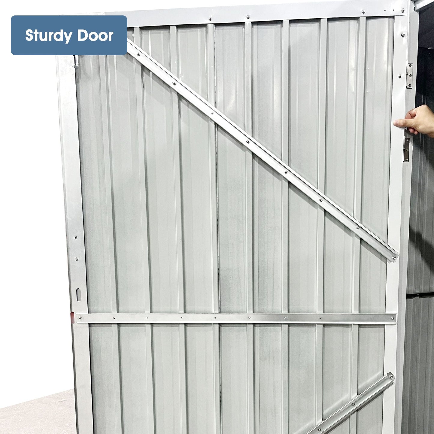 Outdoor Storage Shed 20x13 FT, Metal Garden Shed Backyard Utility Tool