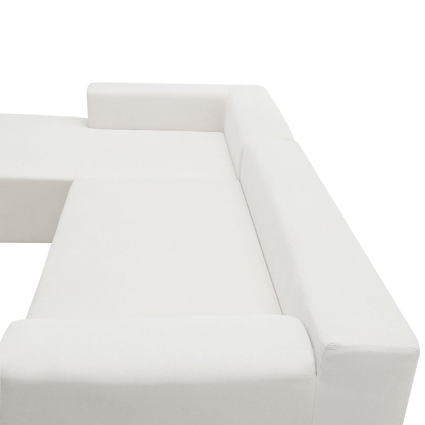 109*68" Modular Sectional Living Room Sofa Set, Modern Minimalist