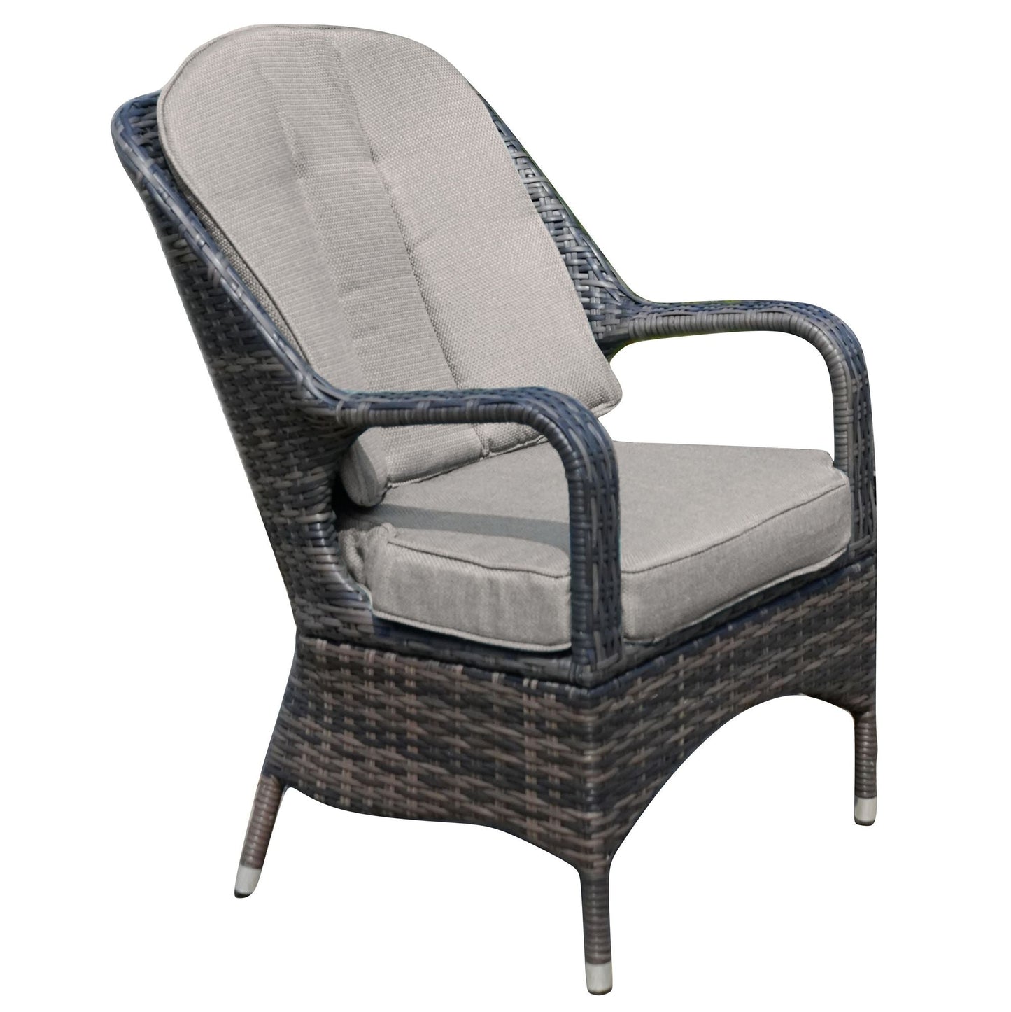 Direct Wicker Patio 7-Piece Brown Wicker Dining Set with Rattan Table