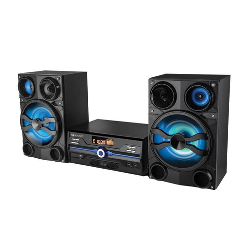 IQ Sound HiFi Multimedia Audio System with Bluetooth, and AUX/USB/Mic